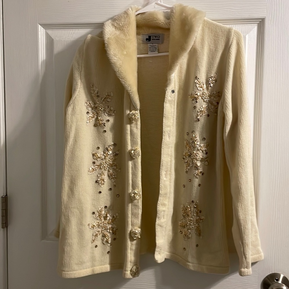 Cream Winter Sweater